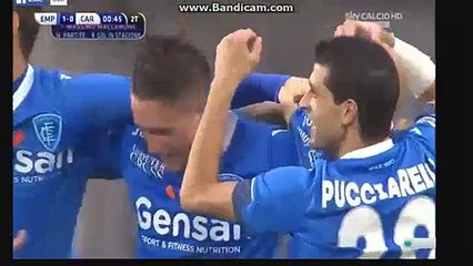 Riccardo Saponara Goal Empoli 1 - 0 Carpi (Serie A) 2015