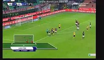 Luca Toni Pennalty Goal Milan 1-1 Verona 13-12-2015