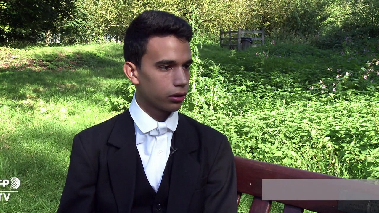 Palestinian refugee thrives at Britain's poshest school