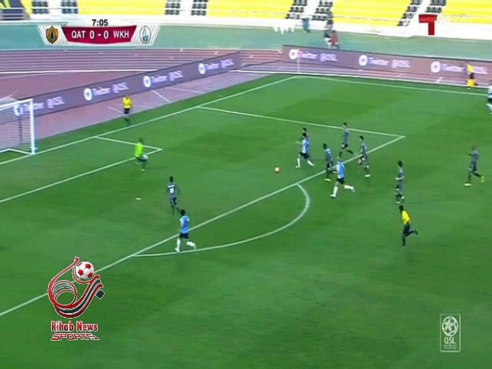 اهداف مباراة ( قطر 2-2 الوكرة ) دوري نجوم قطر 2015/2016