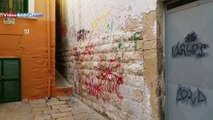 Andria: cittadino ripulisce dai graffiti l'area della 