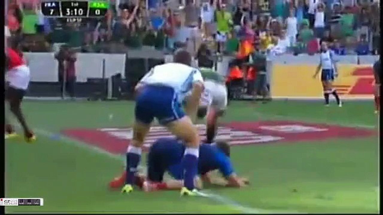 France 7 s'incline face à l'Afrique du Sud au Cape Town 7s