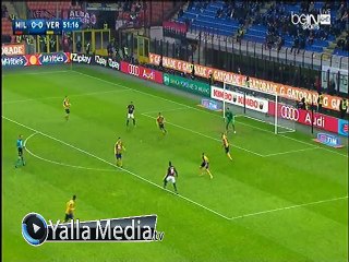 اهداف مباراة ( ميلان 1-1 هيلاس فيرونا ) الدوري الإيطالي