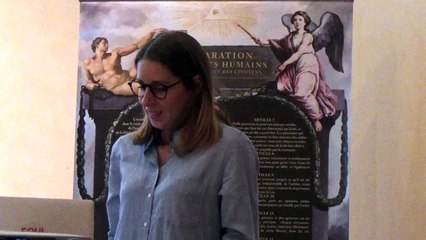 Conférence "Dernière journée des droits de l'Homme: Isabelle Motrot, rédactrice en chef adjointe de Causette.