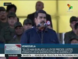Presidente Maduro asegura que empresarios no quieren un Estado