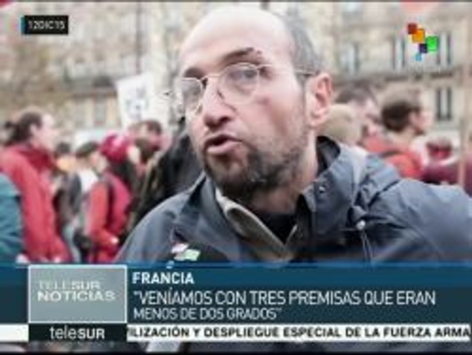 COP21:  Ecologistas critican contenido de acuerdo climático