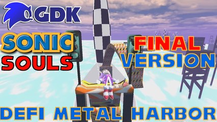 Sonic Souls Final version - Défi de Doky - Speedrun de Metal Harbor - Vidéo de participation