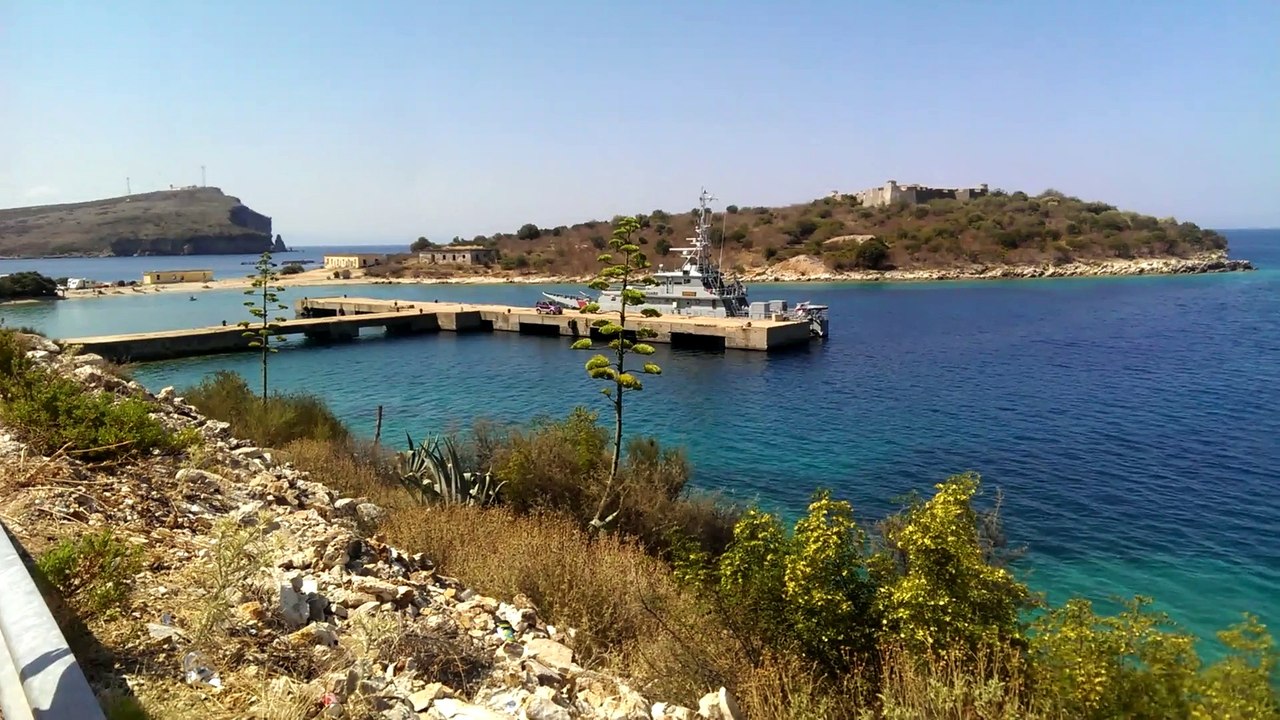 Albanian coast with the most beautiful place you've seen !