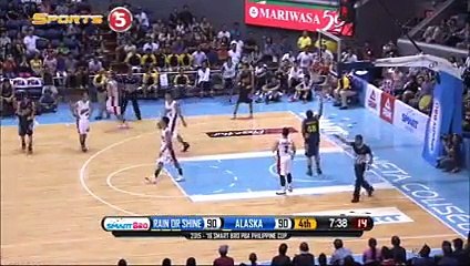 Alaska vs Rain or Shine - Q4   Philippine Cup 2015-2016