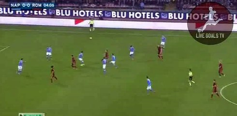 Edin Džeko Amazing Goal - Napoli 0-1 Roma - Serie A - 13.12.2015