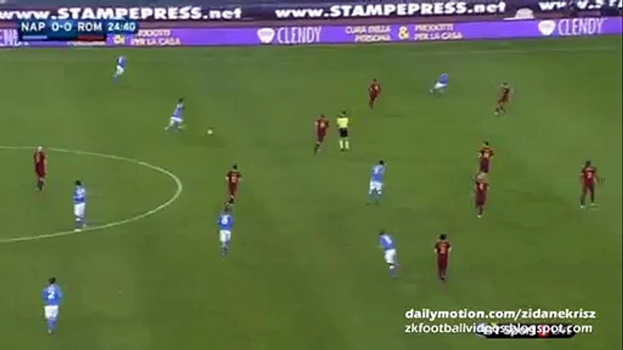 Lorenzo Insigne Fantastic Skills & Chance - Napoli v. Roma 13.12.2015 HD Serie A