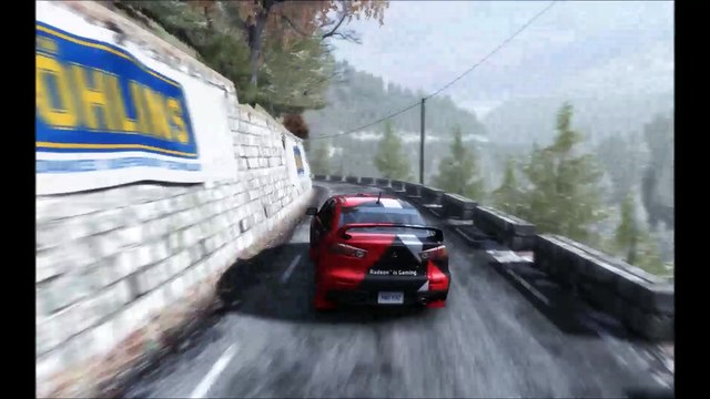 DiRT Rally, Mitsubishi Lancer Evolution X, Monte Carlo, i5 4690 R7 370