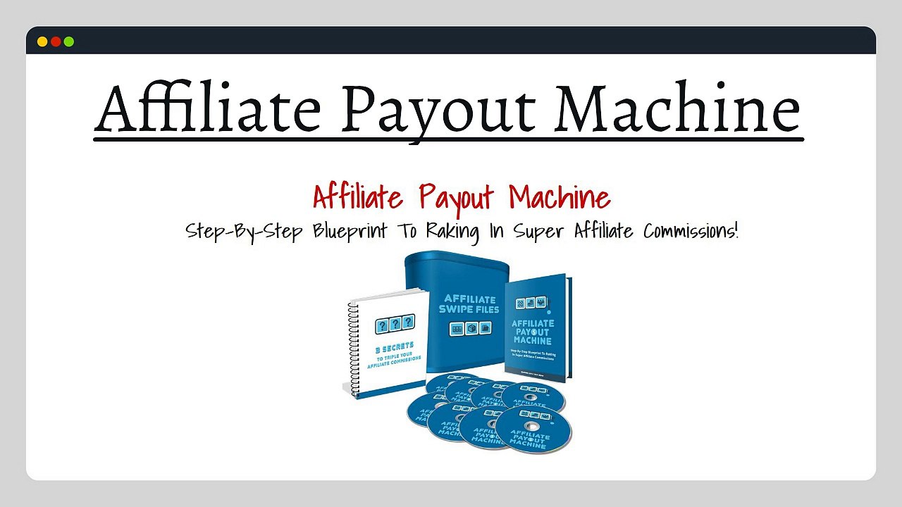 AFFILIATE PAYOUT MACHINE