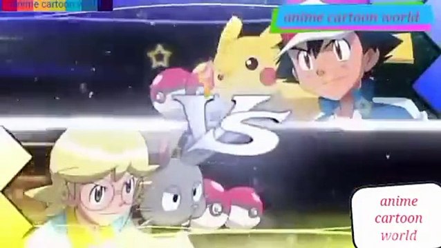 Pokemon xy Satoshi(Ash) VS Citron(Clemont)