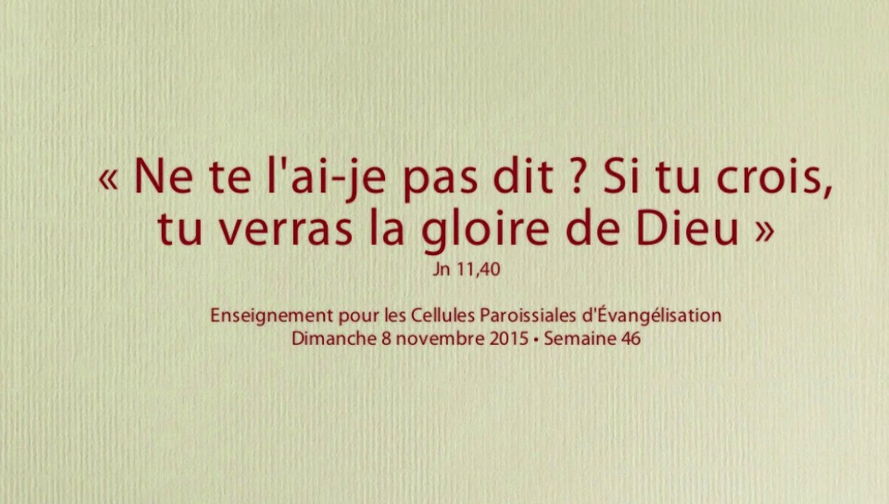Sem 1546 - Fins dernières - 2