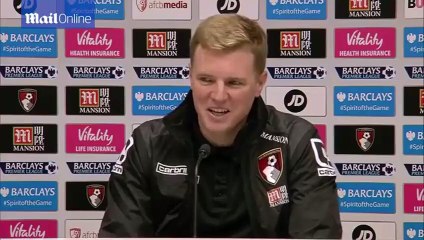 Eddie Howe focused on games after Bournemouth beat Man United