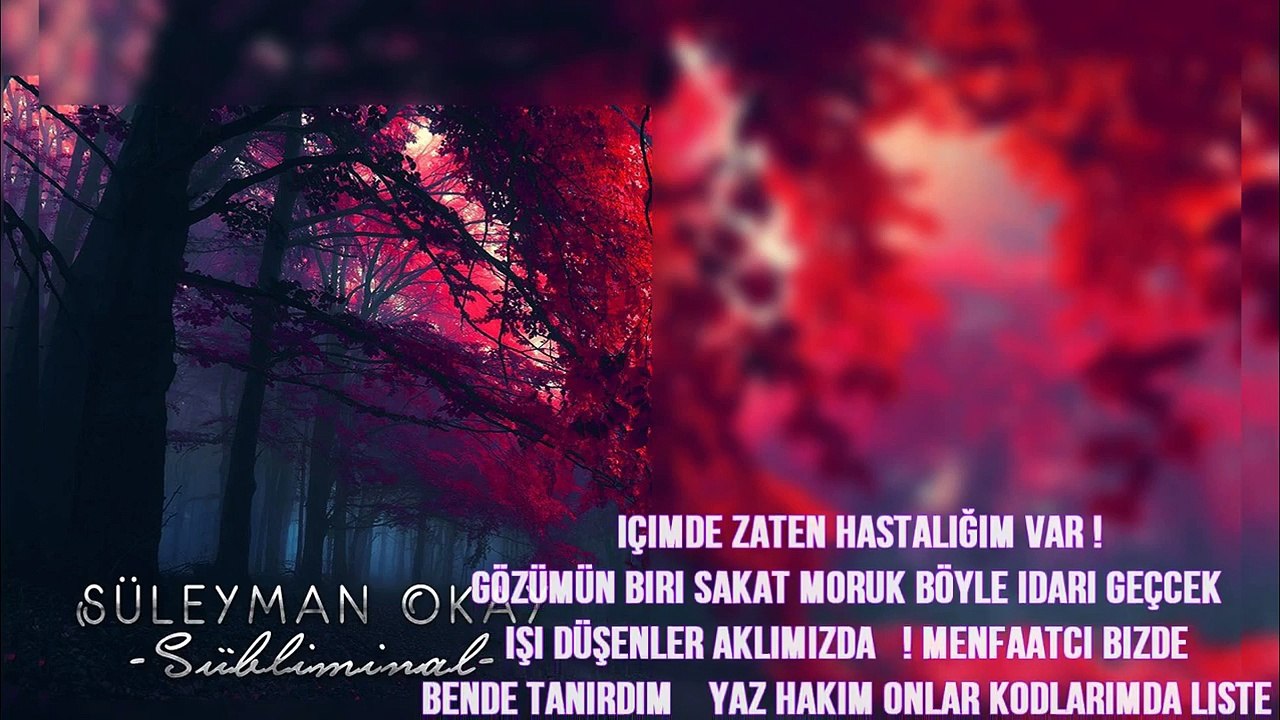 Süleyman okay - Sübliminal 2015 @Lyric