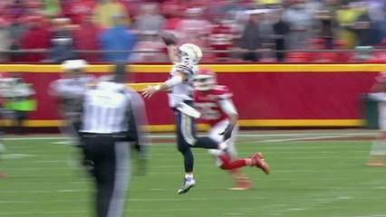 Chargers Danny Woodhead makes one-handed circus catch