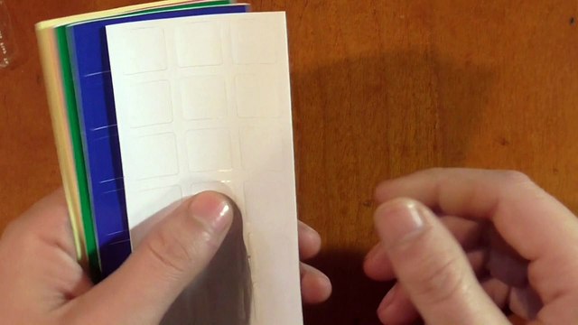 Наклейки на Кубик Рубика Stickers 57mm 3x3x3 AliExpress !!!