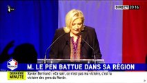 Marine Le Pen arrive en deuxième position dans la région Nord-Pas-de-Calais-Picardie