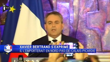 Xavier Bertrand: "ce soir c'est la victoire des gens du Nord"