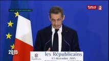 Réaction Nicolas Sarkozy 2ème tour #régionales2015 : 