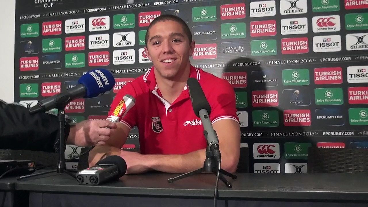 Rugby Champions Cup - Arthur Aziza après Oyonnax - Saracens