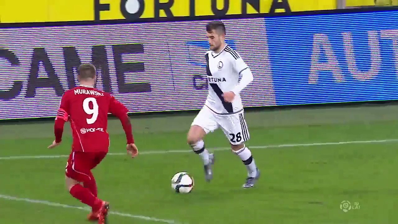 Legia Warsaw 1-1 Piast Gliwice - All Goals and highlights 13.12.2015 HD