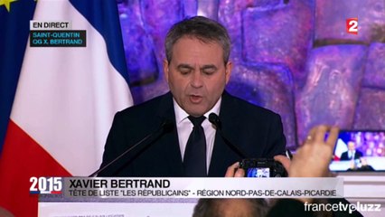 Xavier Bertrand : Je remercie les électeurs d'avoir protéger notre belle région PACA"