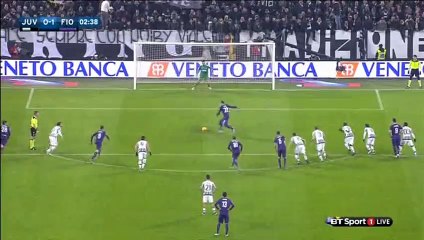Josip Ilicic Goal - Juventus 0-1 Fiorentina- 13-12-2015