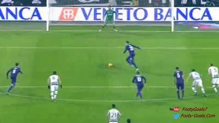 Josip Ilicic Goal - Juventus vs Fiorentina 0-1 (Serie A 2015)