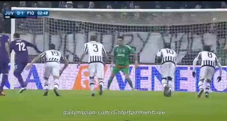 Josip Iličić Penalty Goal Juventus 0-1 fiorentina