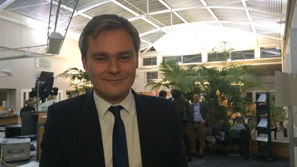 A Saint-Lô, David Margueritte, tête de liste de l'union de la droite, réagit