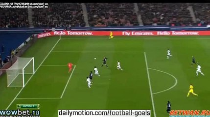 Ibrahimovic Goal PSG 1-0 Lyon 13/12/2015