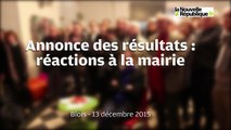 VIDEO (41) Annonce des régionales, la réaction à la mairie de Blois
