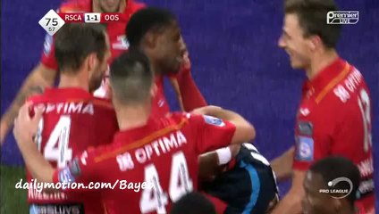 Franck Berrier Amazing Goal - Anderlecht 1-1 Oostende - 13-12-2015