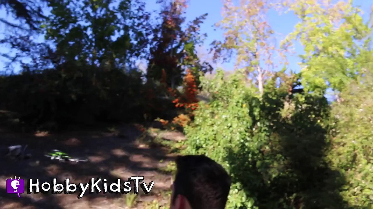 Sky Viper Video Drone + Nano Drone, Batman Flies Drone to Save Blind Boxes! by HobbyKidsTV