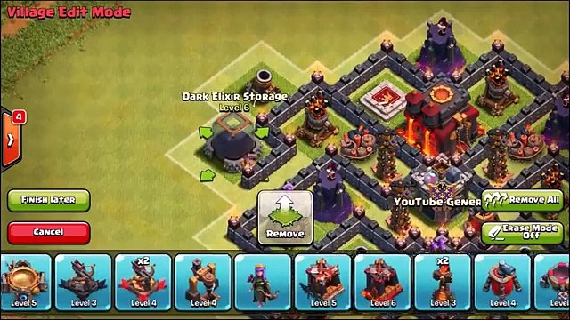 Clash Of Clans INSANE TROPHY DEFENSE!! Best Town Hall 8 Trophy Base Build 2015!
