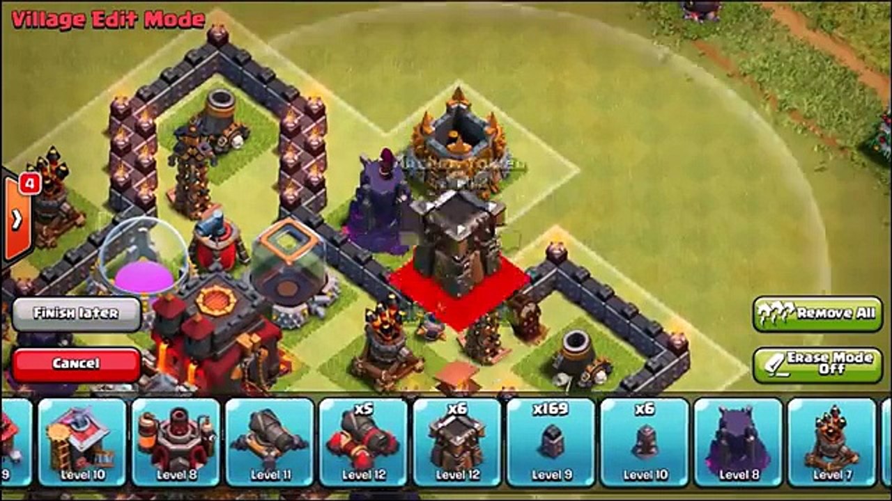 Clash Of Clans   LOOT + TROPHIES! Epic Town Hall 8 Hybrid Base 2015!