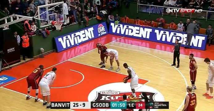 BSL 10. Hafta | Banvit-Galatasaray Odeabank İlk Yarı