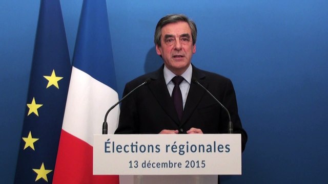 Réaction de François Fillon suite aux résultats des Régionales 2015