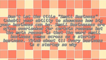 How to Make Your Small Business Look Big