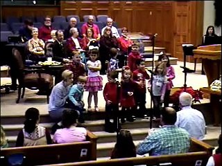 Preschool Choir FBC Mena December 2015