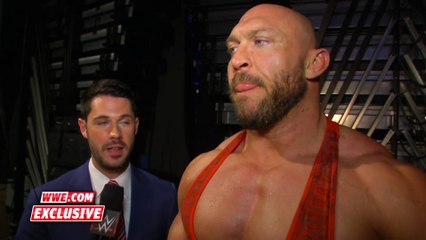 What has Ryback seeing double؟׃ SmackDown Fallout, December 10, 2015