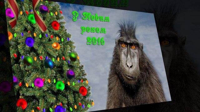 Чудове привітання з Новим Роком 2017