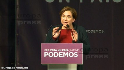 Colau: "Madrid puede volver a ser nuestra capital"