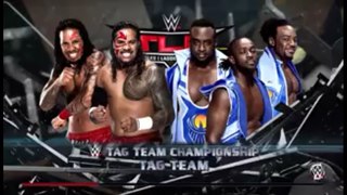 The Usos vs. The New Day | WWE TLC 2015 | WWE 2K16 Gameplay