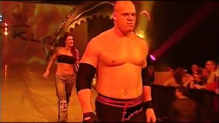 Kane (With Lita) Vs Viscera (With Trish Stratus) Backlash 2005  ~ WWE
