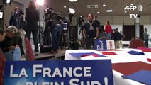 Régionales: le QG de Marion Maréchal-Le Pen avant les résultats