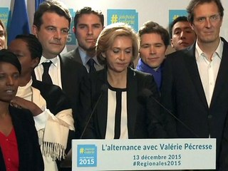 A gauche depuis 17 ans, l'Ile-de-France bascule à droite avec Valérie Pécresse